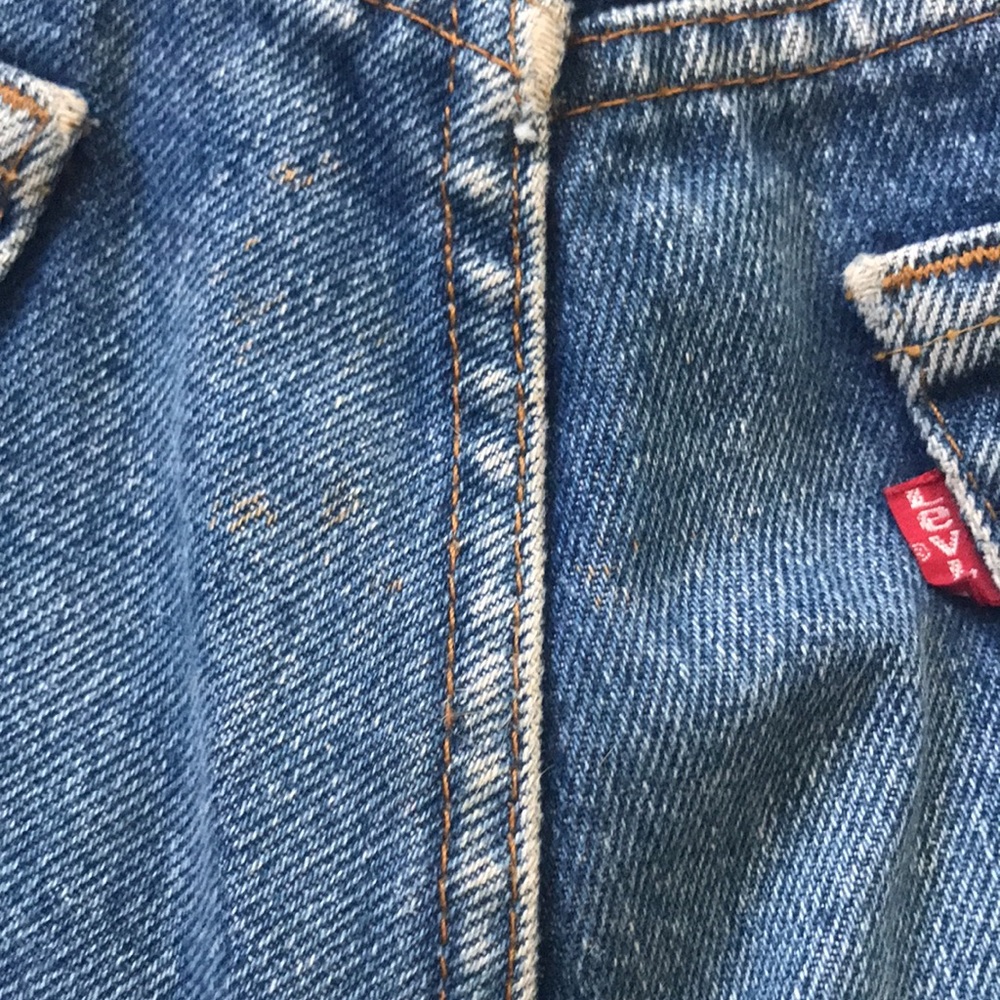 Vintage Levi's jeans 517 0217 Red Tab Embellished size 34 RARE 80’s - Picture 11 of 12